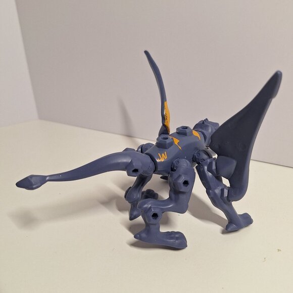 Hero Mashers Dimorphodon Poseable Blue & Orange Dinosaur W Wings Jurassic World - Picture 1 of 4